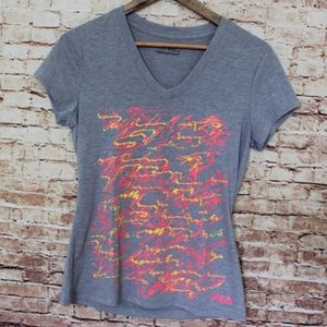 Fila | V-Neck Workout Tee Shirt